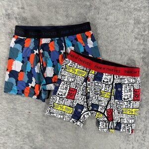 Pair of Thieves Men’s Small Super Fit Boxer Briefs 2 Pack